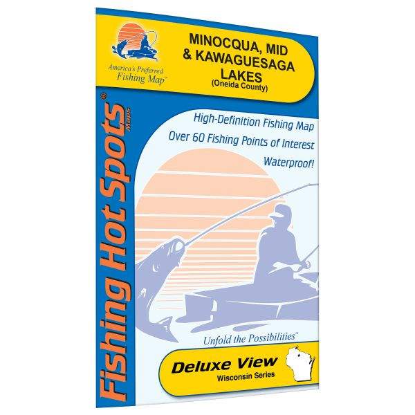 Fishing HotSpots WI - Minocqua/Kawags/Mid Lakes FW