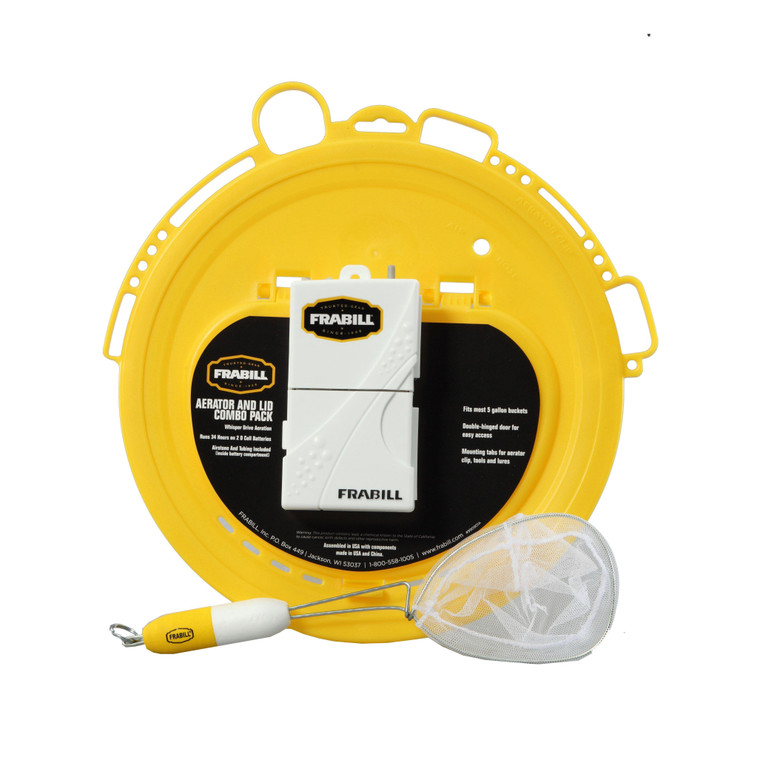 Frabill Aerator - Aerator Lid Combo Pack