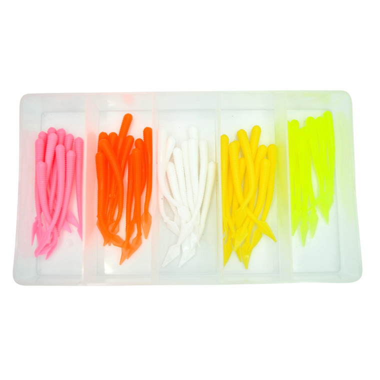 Freaky Worm - 2.5'' Power Pack Kit 50pc