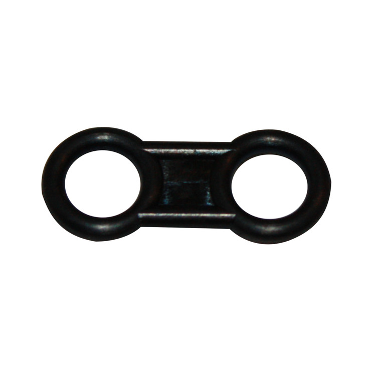 FRENZY Wacky Saddle O'Rings - Large Black 25pk