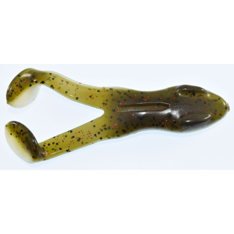 Frog Factory - Baby Ribbit Frog - Green Pumpkin/Red/Pearl 6pk