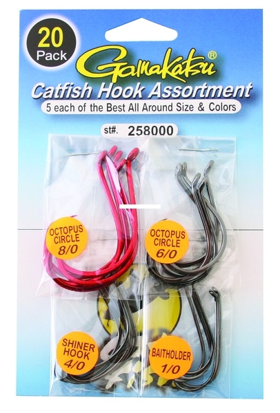 Gamakatsu Catfish Assortment - 20pk