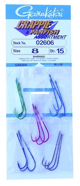 Gamakatsu Crappie Assortment - #8 15pk