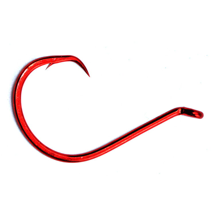 Gamakatsu Oct Circle Inline - 5/0 Red 6pk