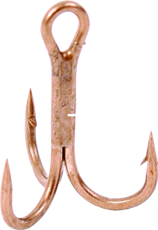 Gamakatsu Treble Round Bend - #6 Bronze 25pk