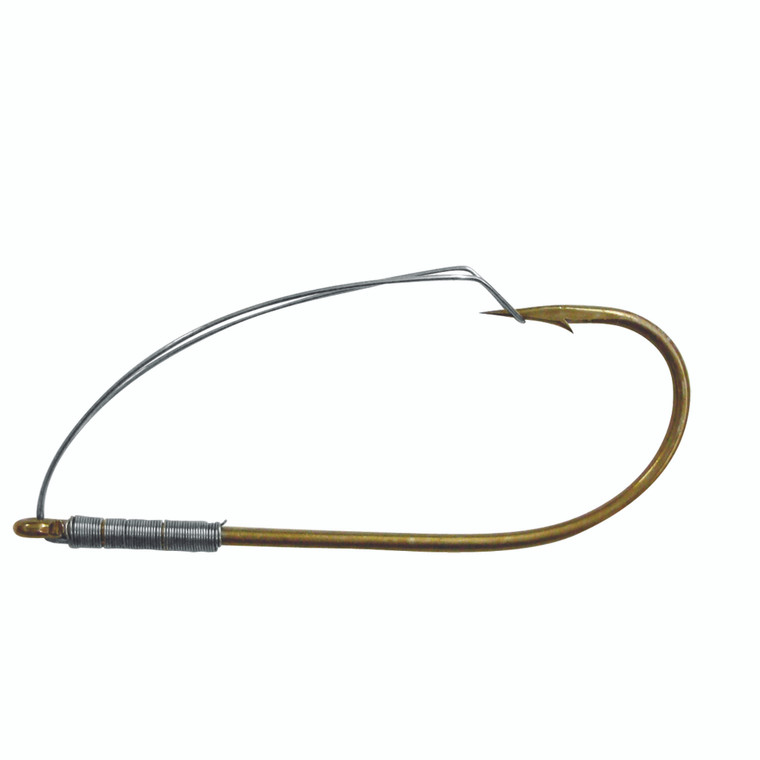 Gamakatsu Worm Wire Guard - 1/0 Bronze 4pk