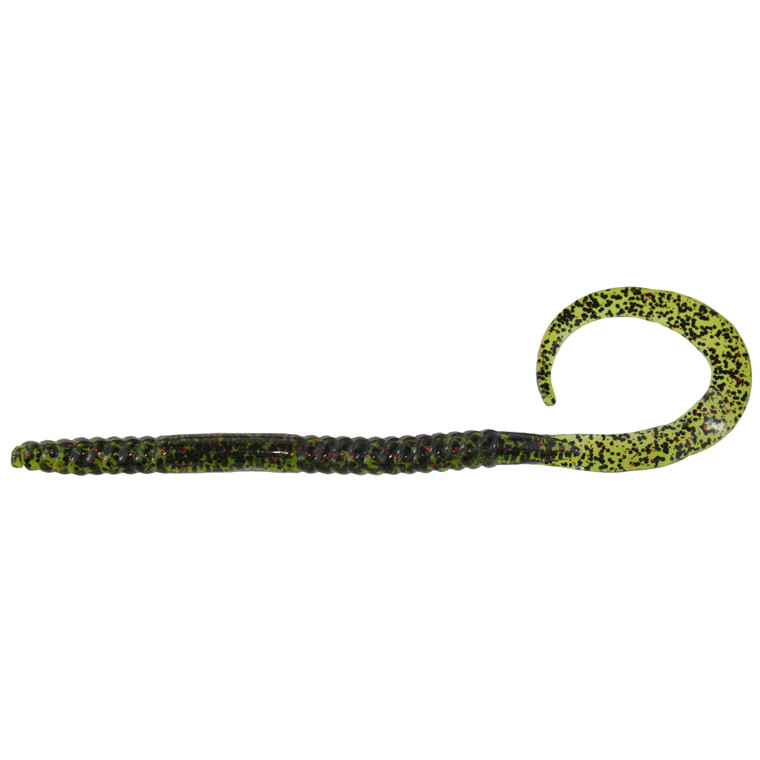 Gambler Ribbon Tail 10'' - Watermelon Red Glitter 10pk