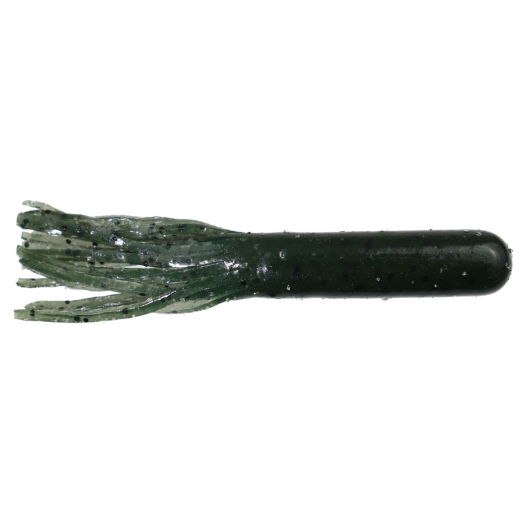 Gitzit Fat Tubes - 3.5'' Green Craw 10pk