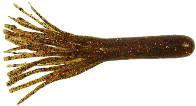 Gitzit Fat Tubes Tournament - 3.5'' Copper Craw 10pk