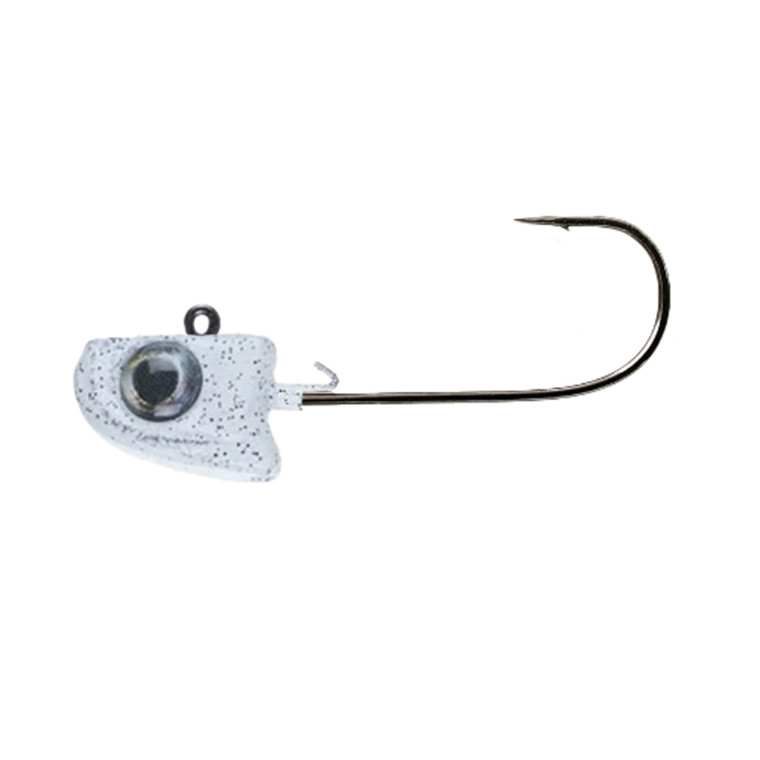 Great Lakes Finesse - Hangin Head - 1/4oz 1.5'' White Shad 2pk