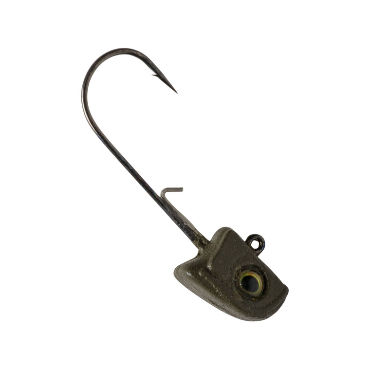 Great Lakes Finesse - Hangin Head - 3/16oz Matte Grn Pumpkin 2pk