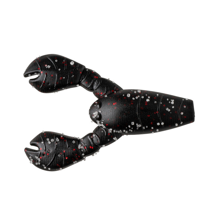 Great Lakes Finesse - Mic SnackCraw - 1.7'' Matte Black Red 8pk