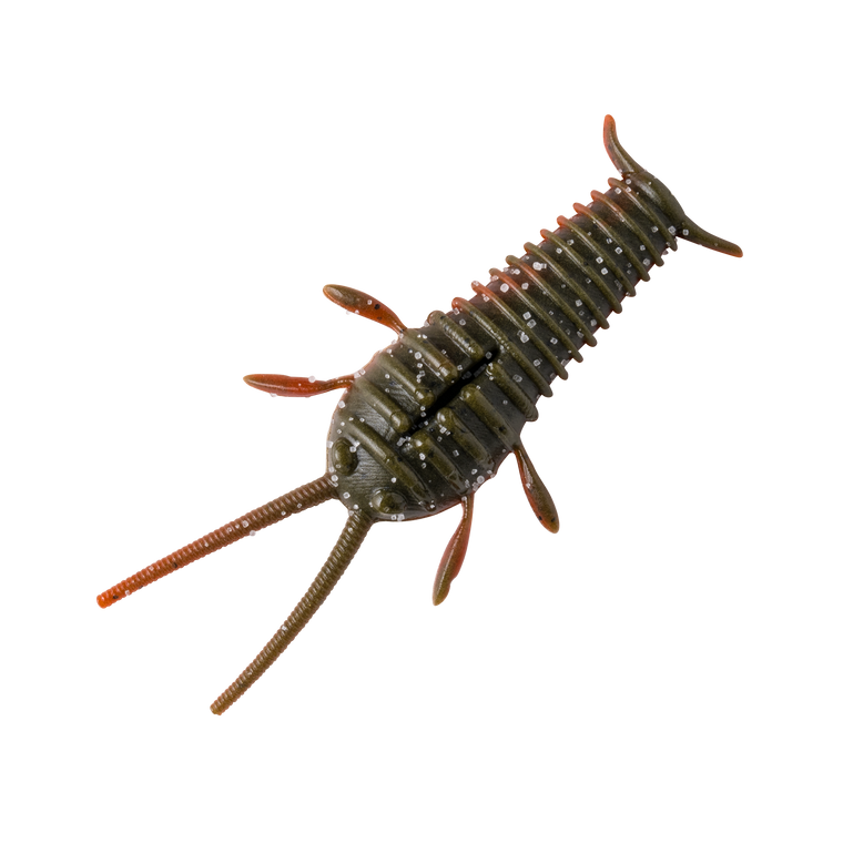 Great Lakes Finesse - Ned Bug - 2.25'' GP Org Belly Flt 6pk