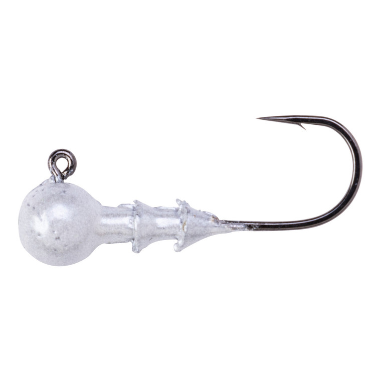 Great Lakes Finesse - Stealth Ball Jig - 1/8oz 1.25'' Pearl White 3pk