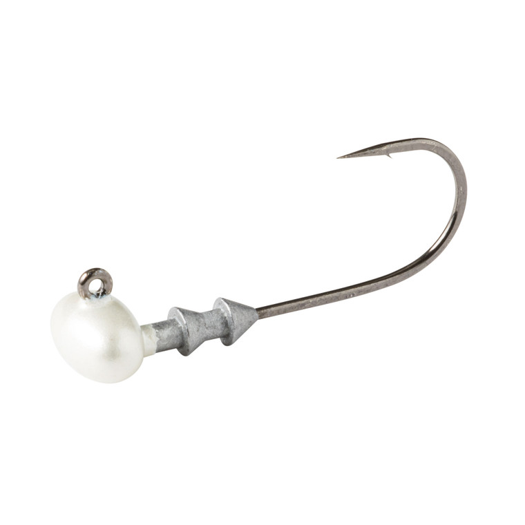 Great Lakes Finesse - Stealth FB Jighed - 1/8oz Pearl White 3pk