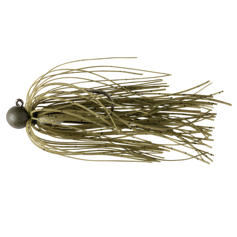 GreatLakes Finesse Jig - 1/8oz Matte Green Pumpkin