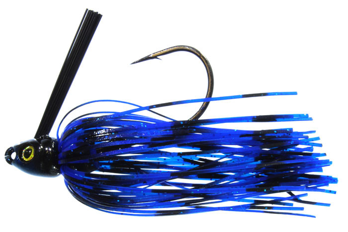 Greenfish Swim Jig 3/8 - Black/Blue