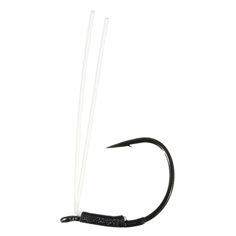 Hayabusa WRM201FG FlrGrd Wky - 2/0 Black Nickel 4pk