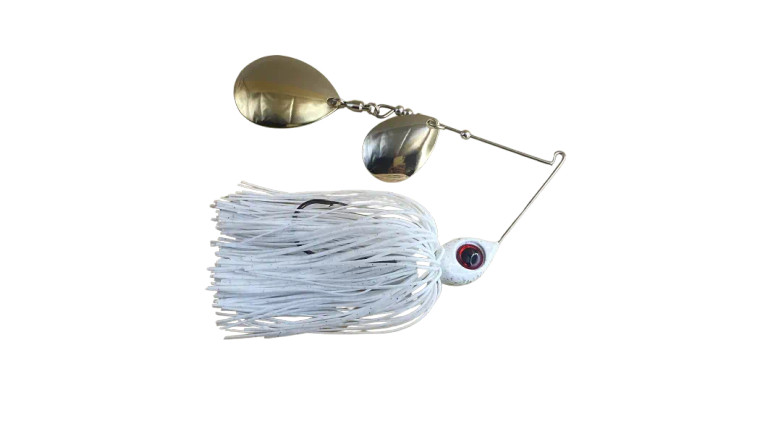 HeadHunter Nasty Spin - 3/8oz C/C Wh Silver Glitter