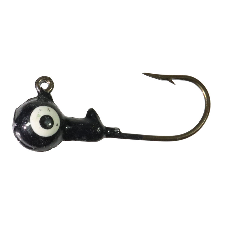 HeadHunter Round Jig Head - 1/24oz Black