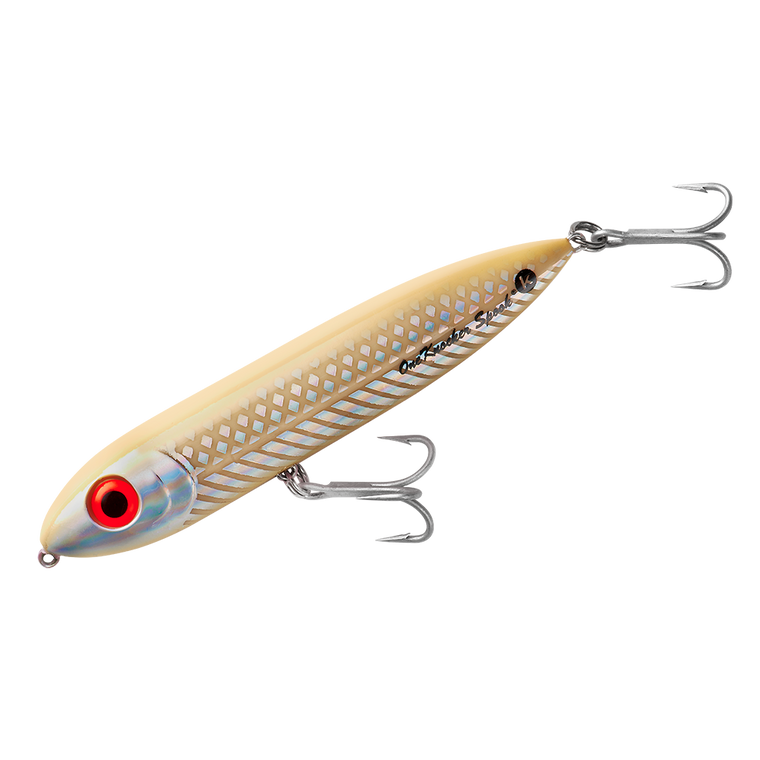 Heddon 1K Spook - 3/4oz 4.5'' Bone/Silver