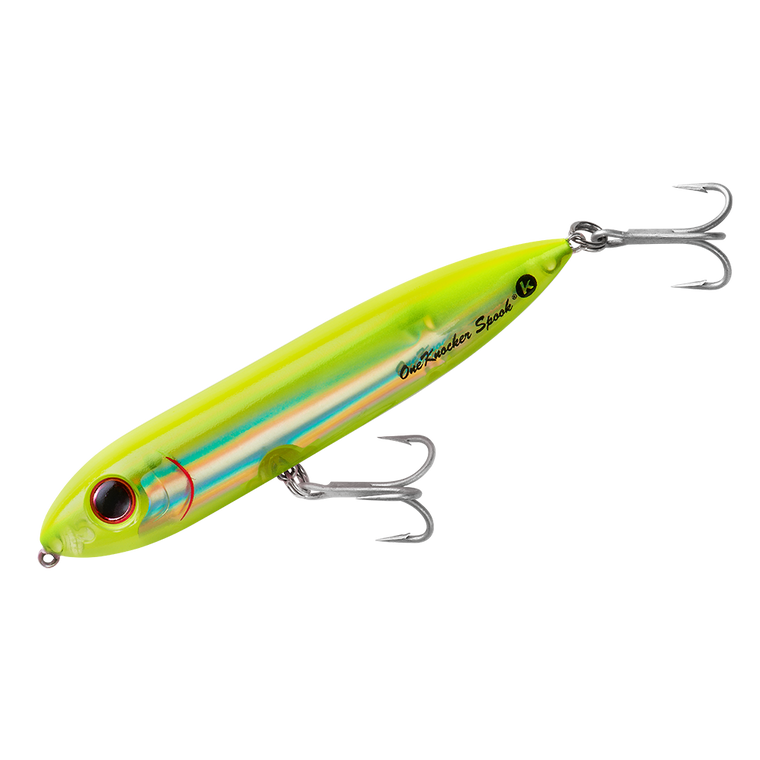 Heddon 1K Spook - 3/4oz 4.5'' Cht/Slv Insert