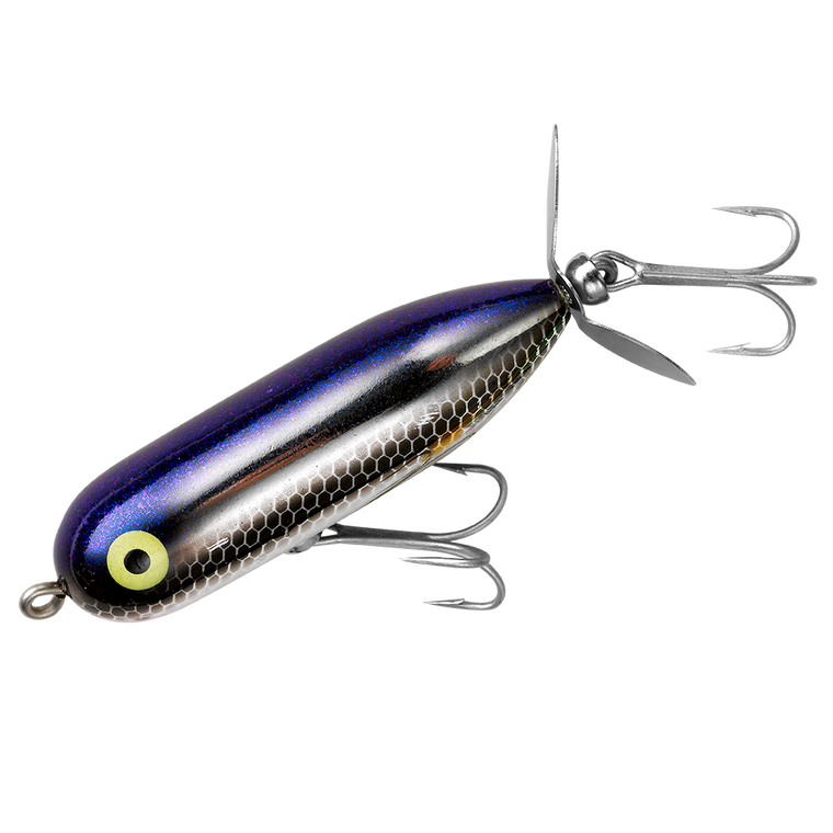 Heddon Baby Torpedo - 2.5'' Black Shiner/Glitter