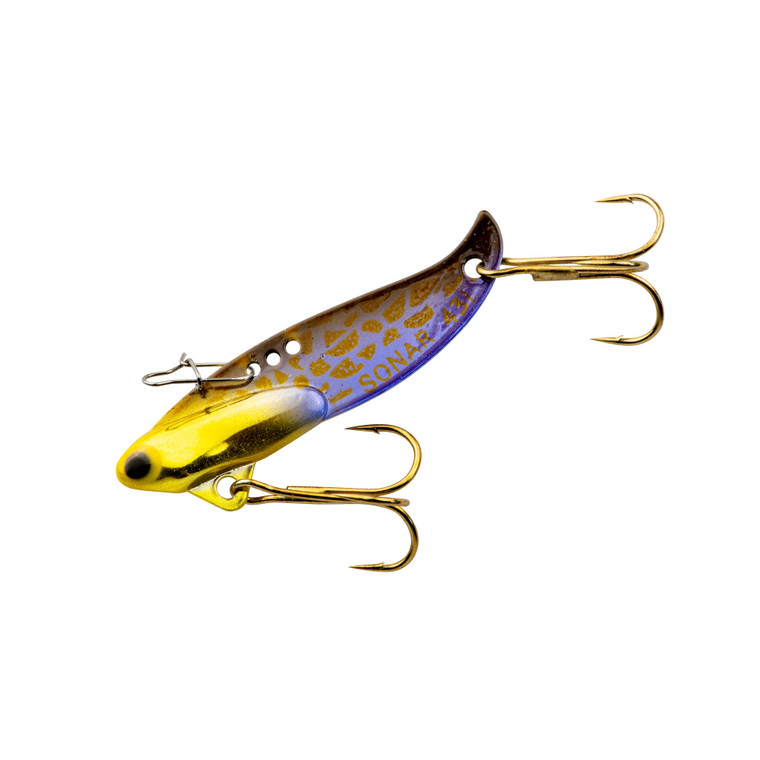 Heddon Sonar - 1.875'' Lime Purple Shad
