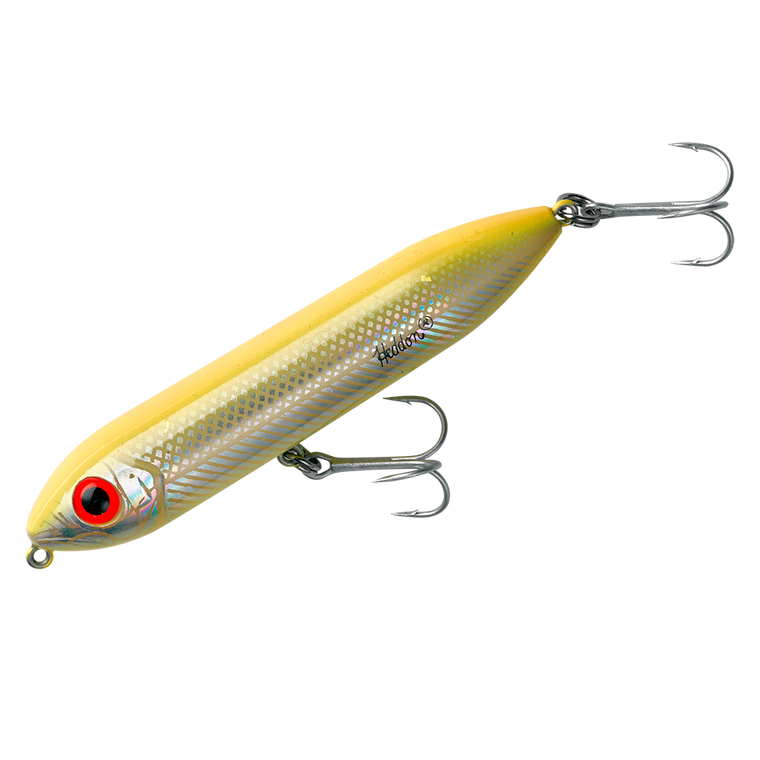 Heddon Super Spook Jr - 3.5'' Bone/Silver