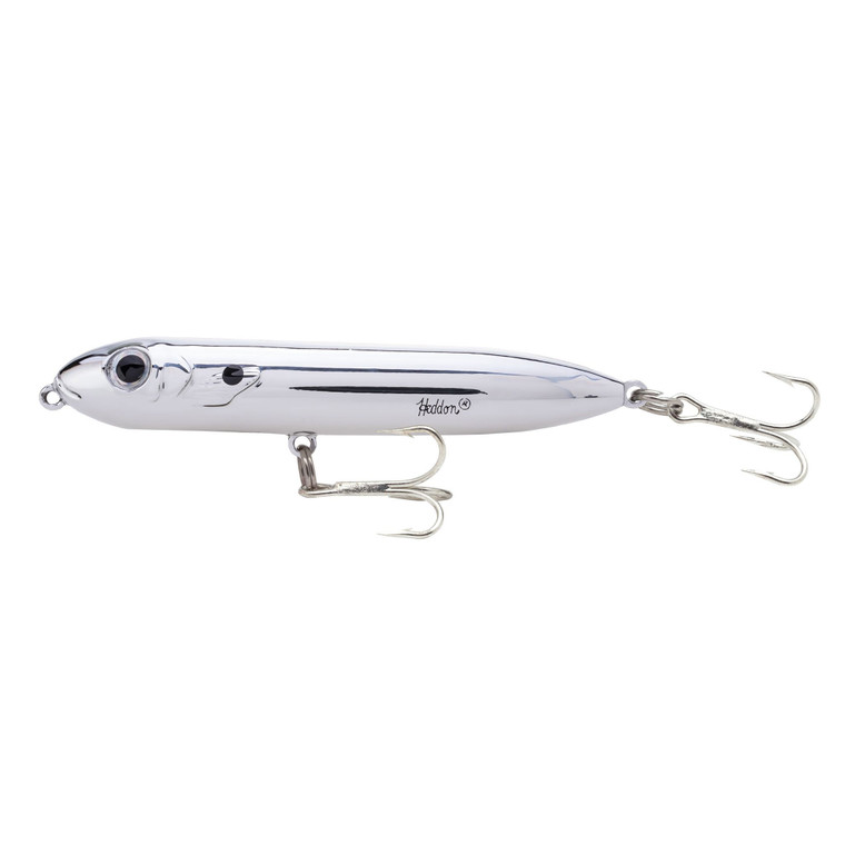 Heddon SW Super Spook - 1oz 5'' Plug Nickel