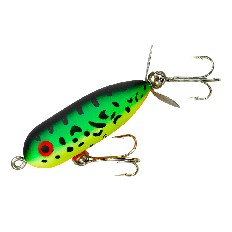 Heddon Tiny Torpedo - 1.875'' Flr Green Crawdad