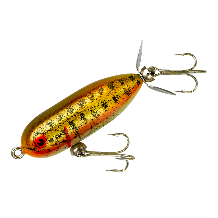 Heddon Tiny Torpedo - 1.875'' G Fin/Gold B