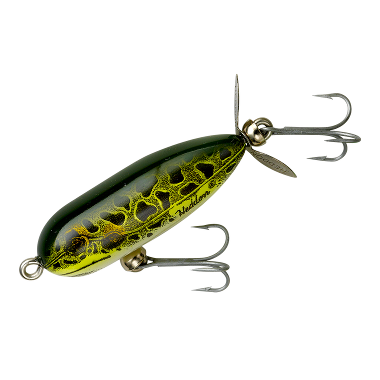 Heddon Tiny Torpedo - 1.875'' Natural Leopard Frog