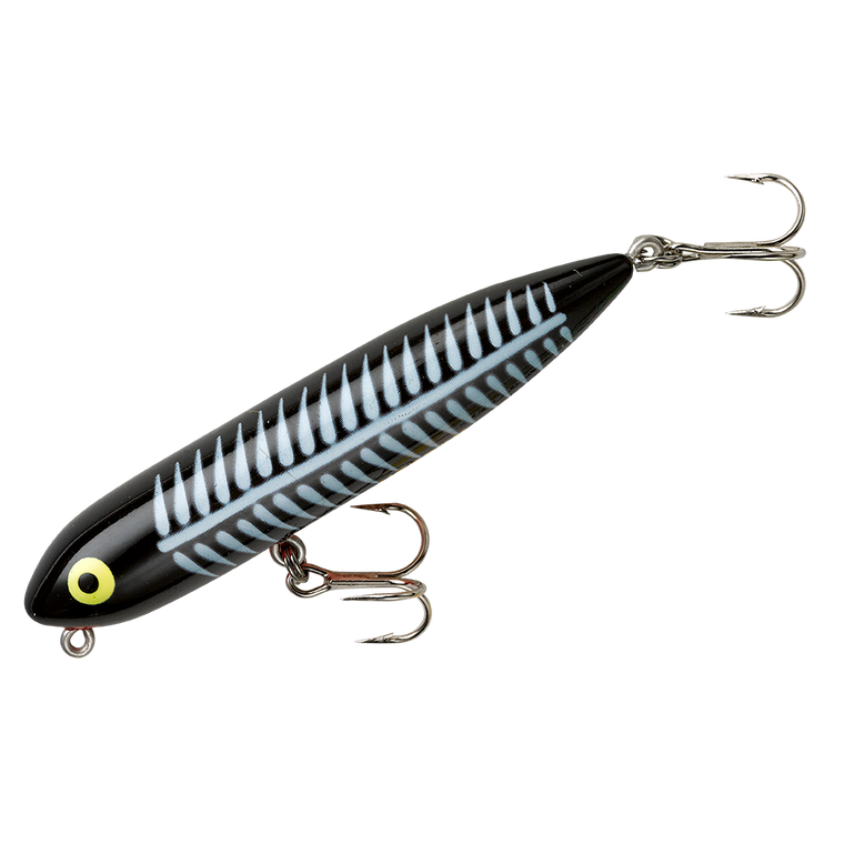 Heddon Zara Puppy - 3'' Black Shore Minnow
