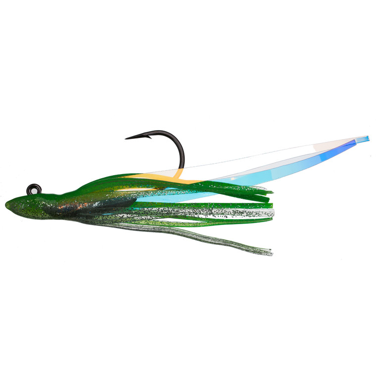 Hookup Squid Jig - 1oz 5'' Green Machine