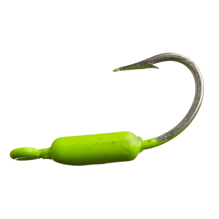 Hookup Yellow Tail Jig - 1/16oz Chartreuse 5pk