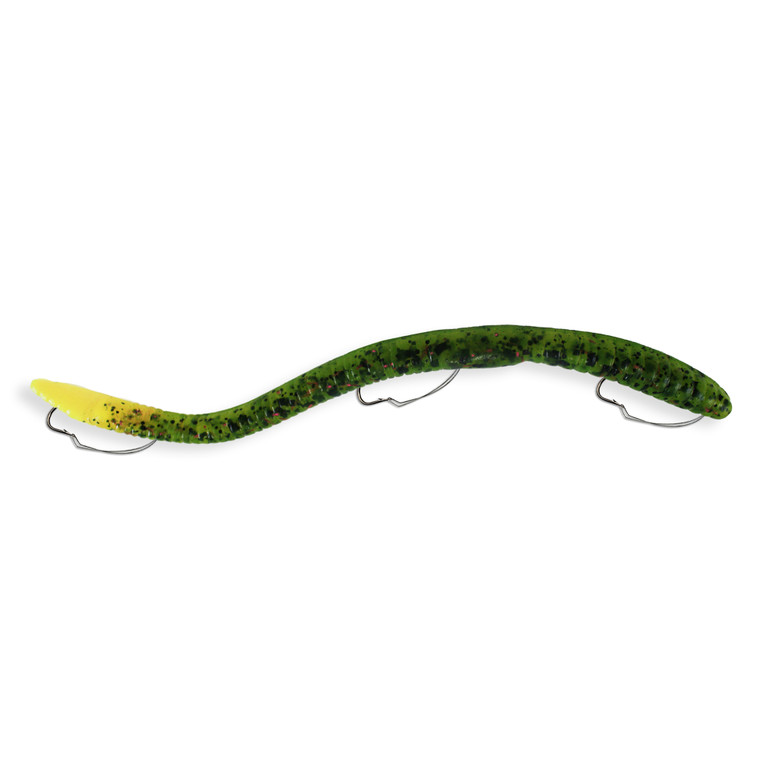 IKE-CON Weedless 6.25'' - Candy Watermelon/FC Tail