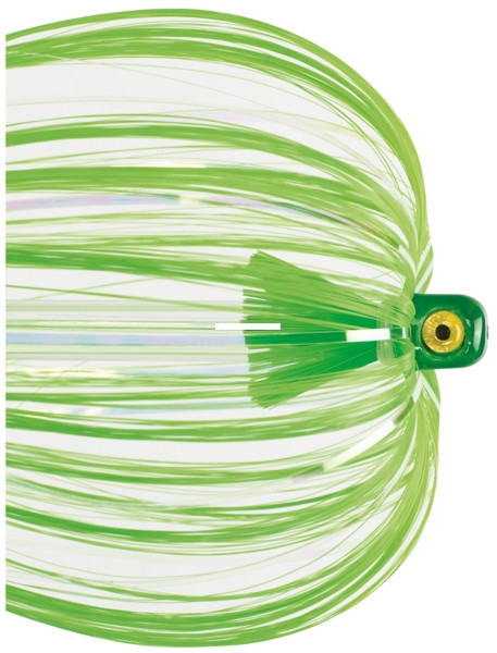MirrOLure SW Iland Witch - 1/2oz 7'' Gr Hd/Egreen/Flash