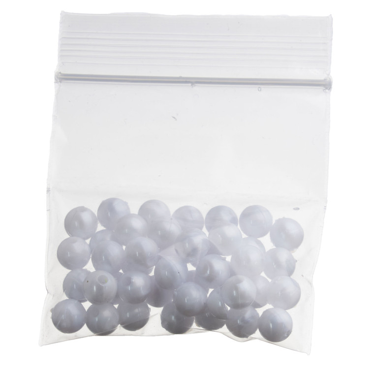 JB Lures Beads - 6mm White 40pk