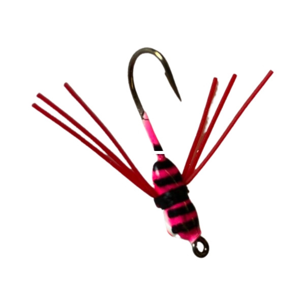 JB Lures Tungsten Ant - #10 Glow Pink 1pk
