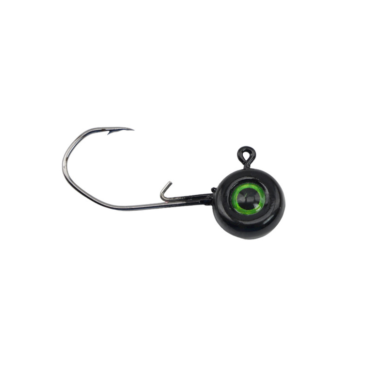 Jenko SlasherCrappie Jighead - 1/32oz Black 5pk