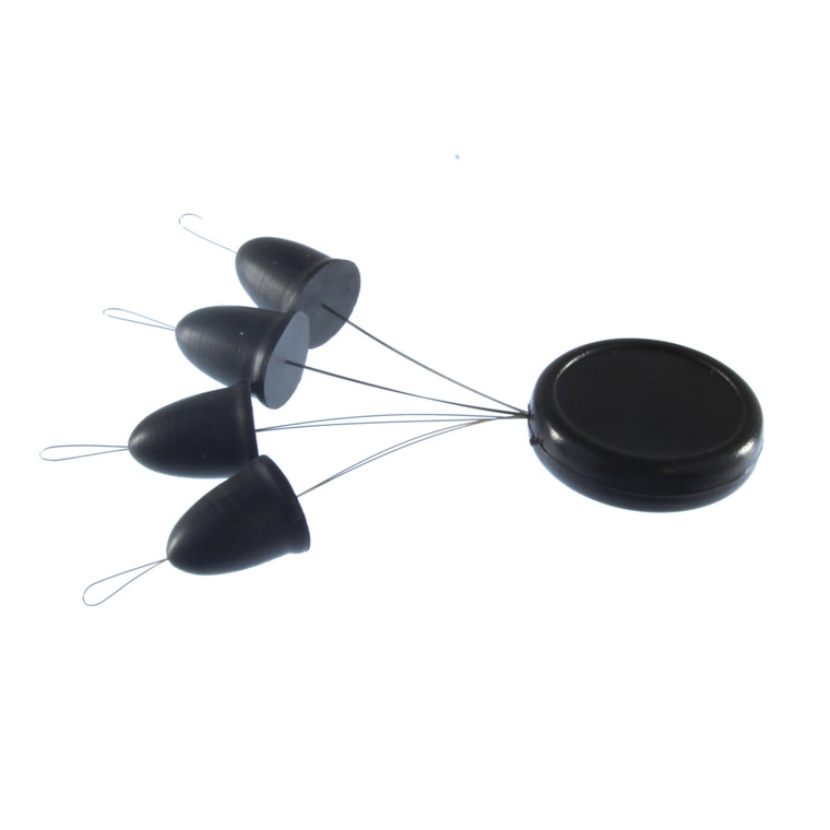 Jethros Baits Snug-Itz - 8mm Black 8pk