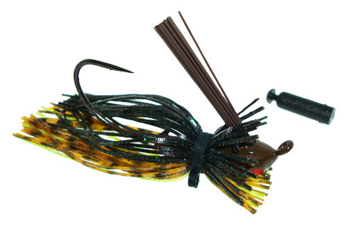 Jewel Bait - Finesse Flip'n Jig 3/8 - Missouri Craw 2pk