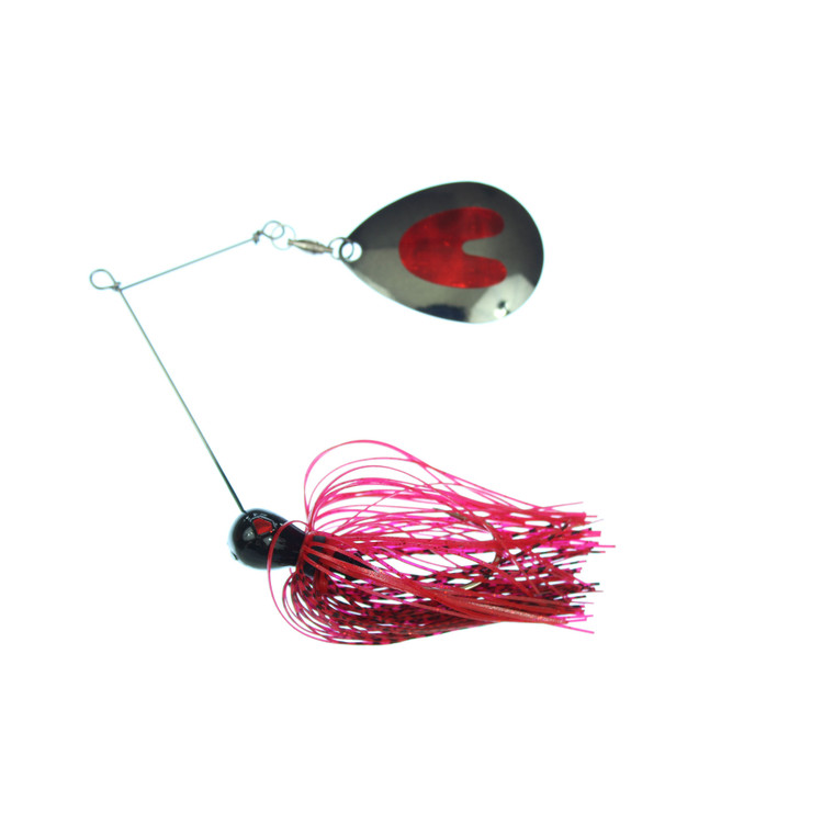 Jewel Bait - Jolt Spinnerbait 3/4oz - Black/Red Lazer