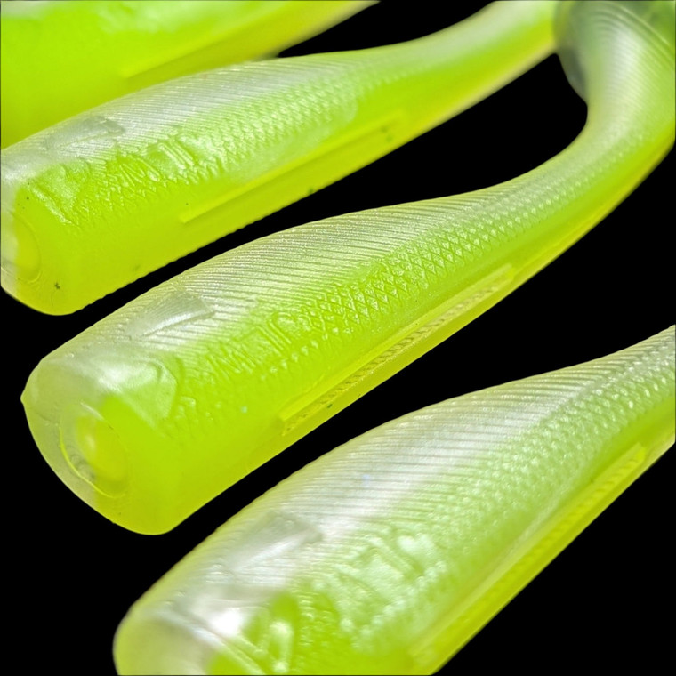 Jonah Nine Lives Paddle Tail - 3'' Chartreusicle 5pk