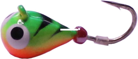 K&E Pelkie Tungsten Jighead - #14 Firtgr