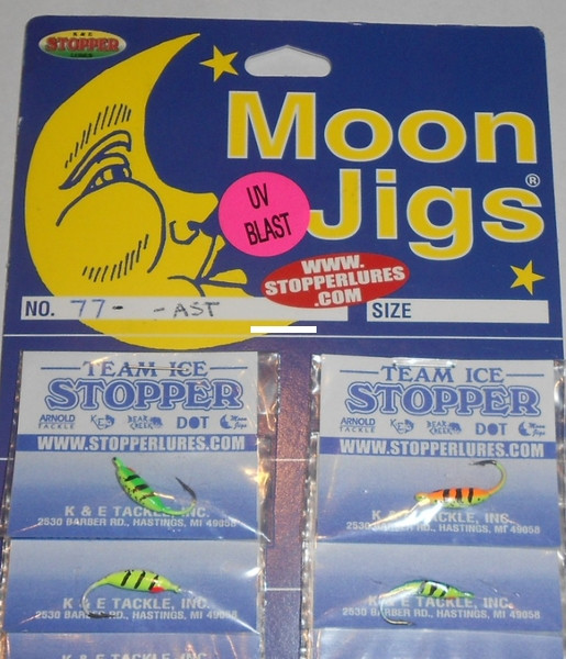 K&E UV Moon Jig - #10 Assorted 24cd