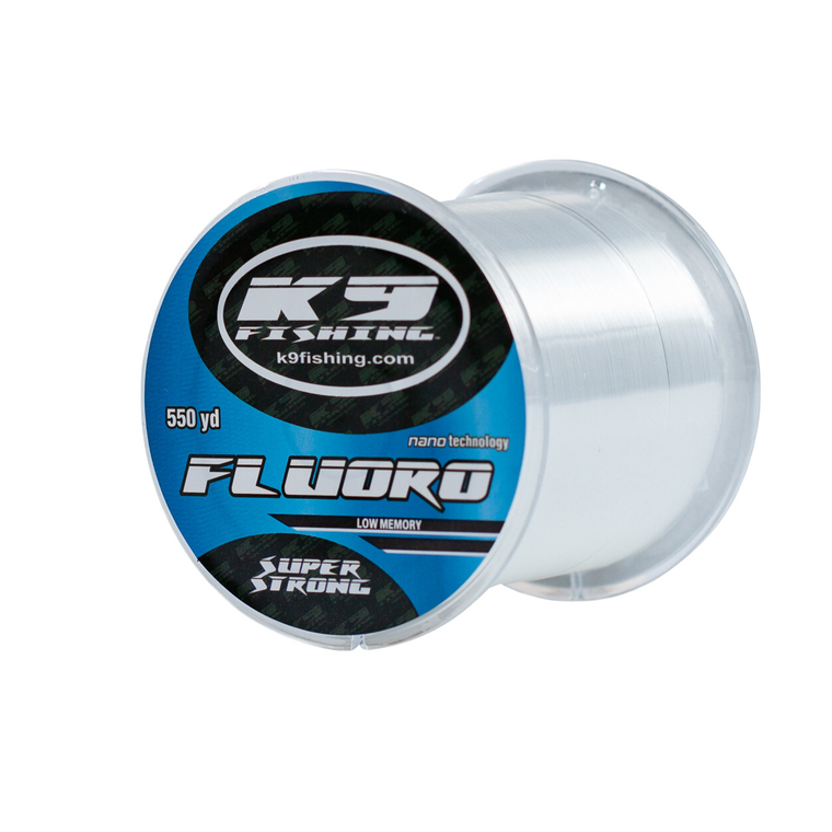 K9 Fishing Clear Fluoro - 17 lb 550 yd
