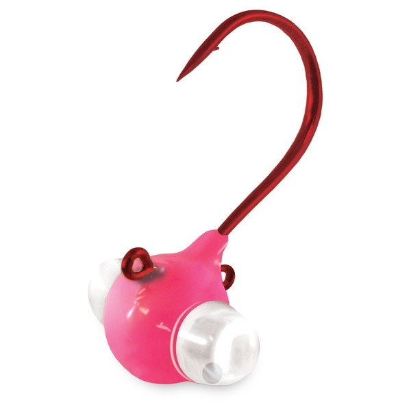 Kalins Google Eye JH - LB - 3/8oz Pink 3pk