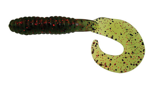 Kalins Grub 5'' - Watermelon Red Flake 10pk